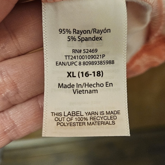 Time and Tru high neck sleeveless dress (NWOT) - Picture 4 of 4